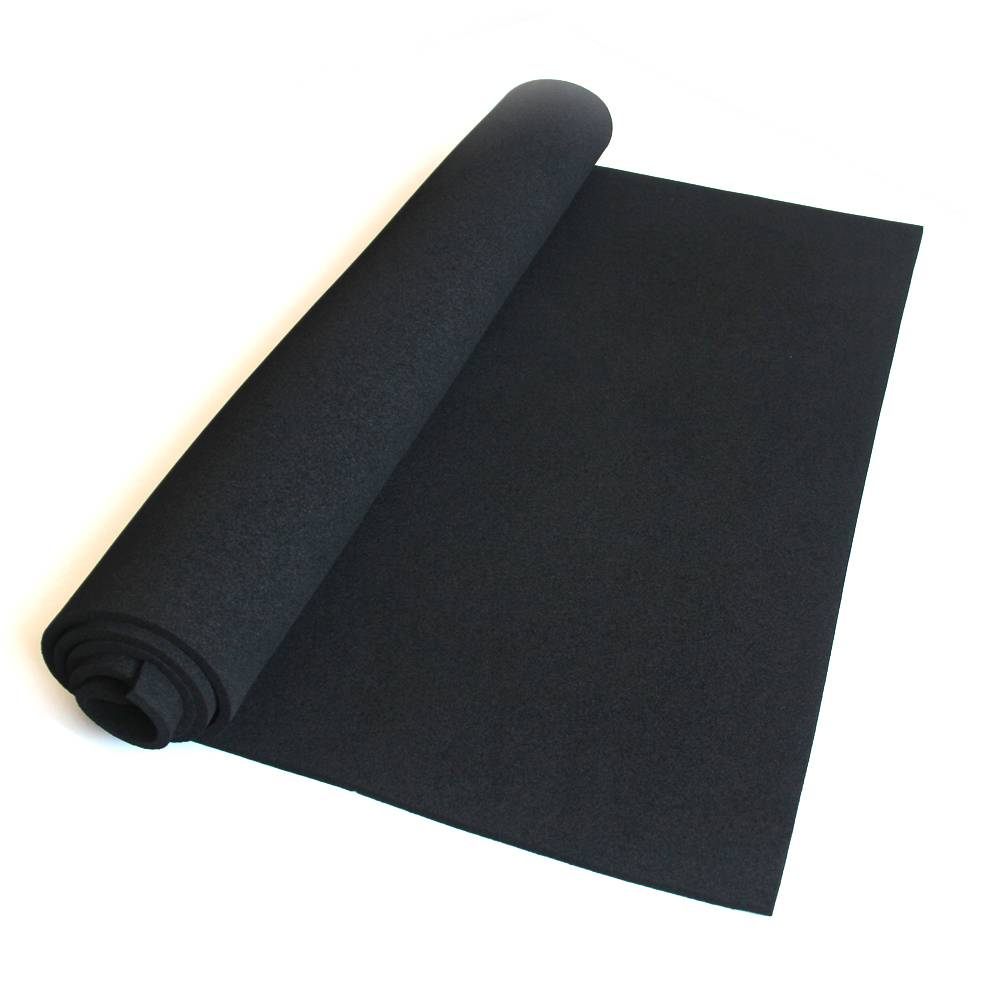 Chinese Professional Reclaimed Rubber Sheet - Hot sale black waterproof shock absorber sponge rubber sheet mat roll – Skypro