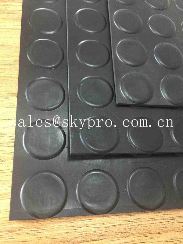 Excellent quality Line Rubber Mat - Safety Black Flooring Non Slip Rubber Matting Goat Mattress , Long Life Span – Skypro