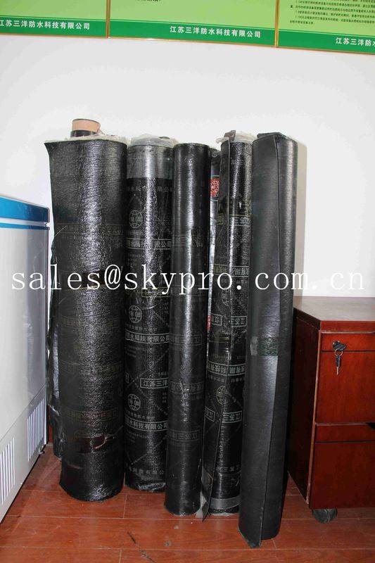 China wholesale Sheet Rubber Roll – Self Adhesive Elastomeric Asphalt Rubber Sbs Modified Bitumen Roofing Membrane – Skypro