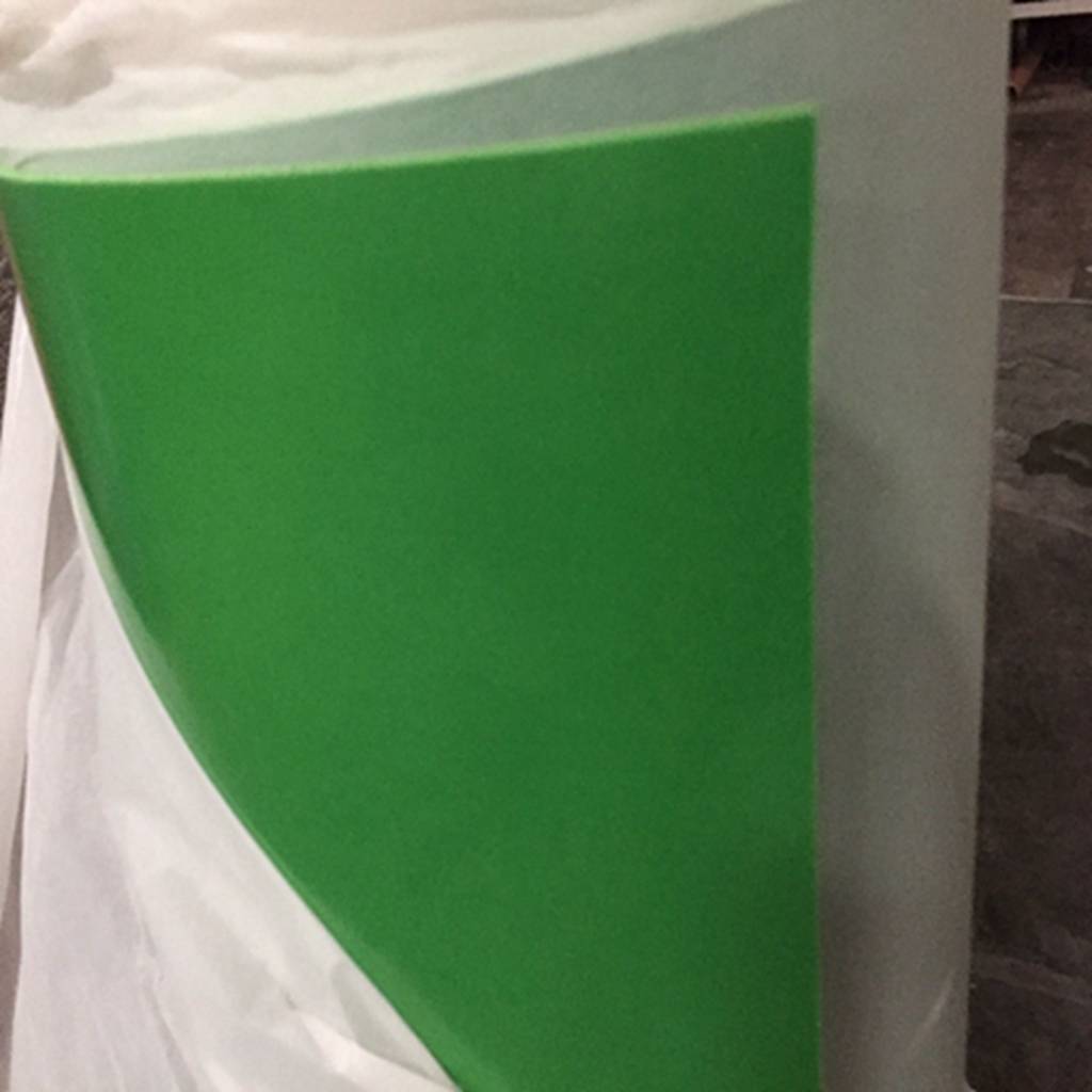 Green High Density Black Neoprene Rubber Rolls Insulation Rubber Sheet