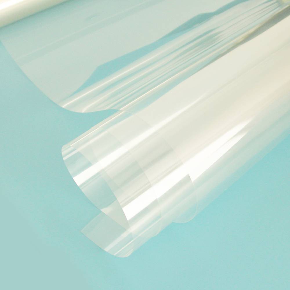 100% Virgin Healthy Plastic Clear Transparent PET Film Sheet For Thermoforming
