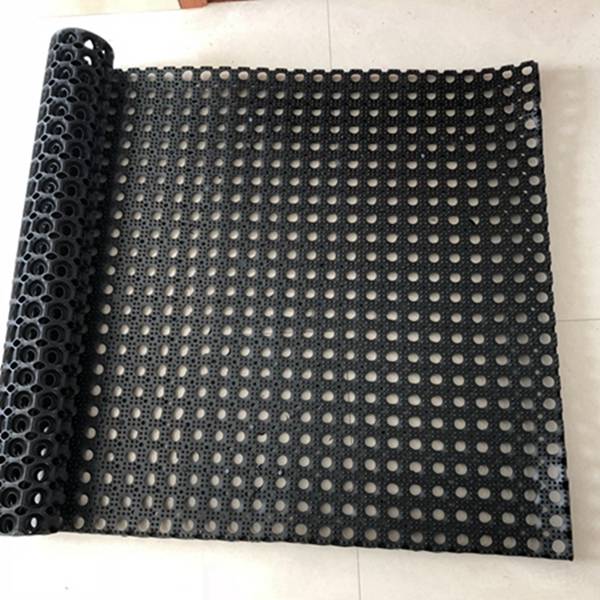 Chinese Professional Pvc Curly Mat - Hot sale black kitchen use anti-fatigue rubber floor mat – Skypro