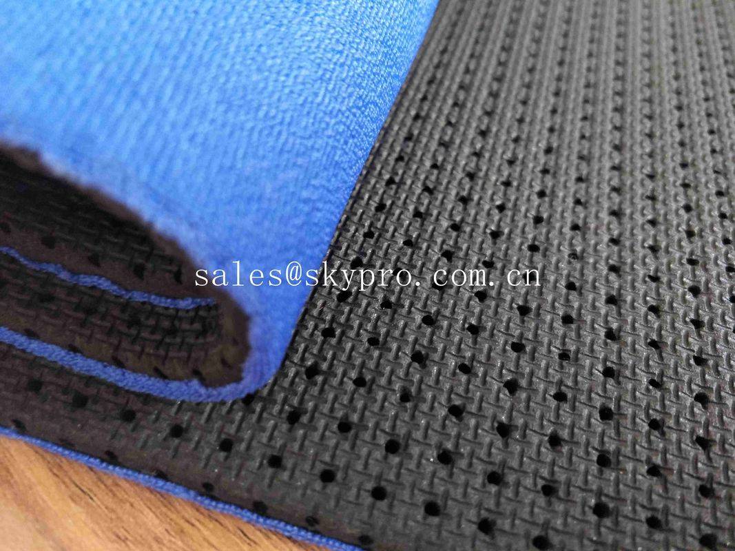2020 High quality Neoprene Wetsuit - Blue Breathable Perforated Fade Resistant Sharkskin Nylon Fabric SBR Neoprene Fabrics – Skypro