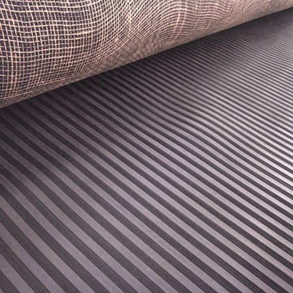 Professional China Play Mat - Durable wide ribbed rubber safety mats with nylon mesh fabric reinforced on bottom – Skypro