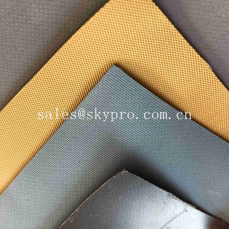 Wholesale Hypalon Rubber Fabric - Tan khaki Neoprene Fabric Roll , Hypalon Rubber Fabric for Boats with Matt Surface – Skypro