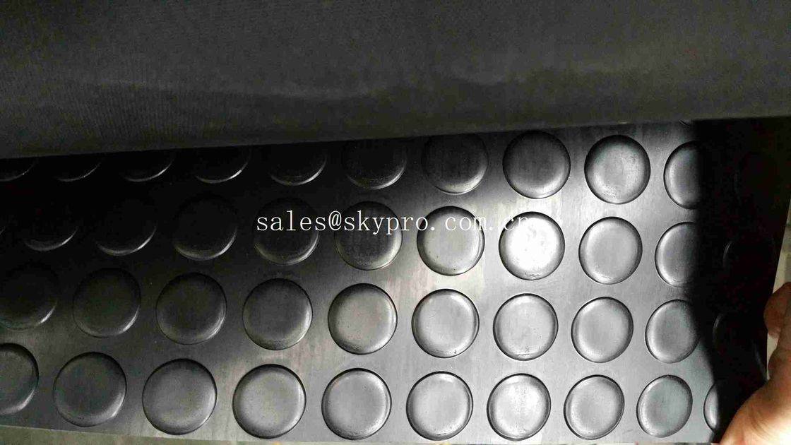 Professional China Anti-Slid Rubber Mat - Tactile Rubber Mats Paving Round Stud Anti – Skid Round Stud Rubber Floor Matting – Skypro