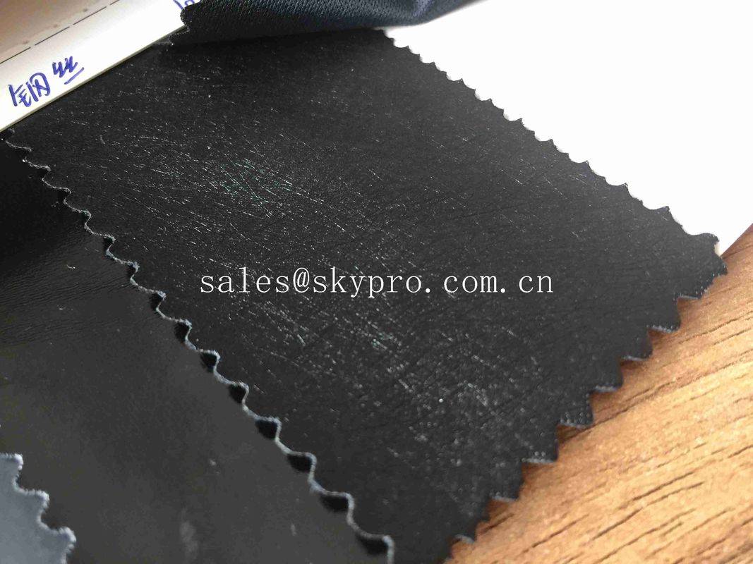 High Quality Synthetic Rubber Sheet - Home Decoration Upholstery PU Synthetic Leather Fashion Steel Wire Embossed – Skypro
