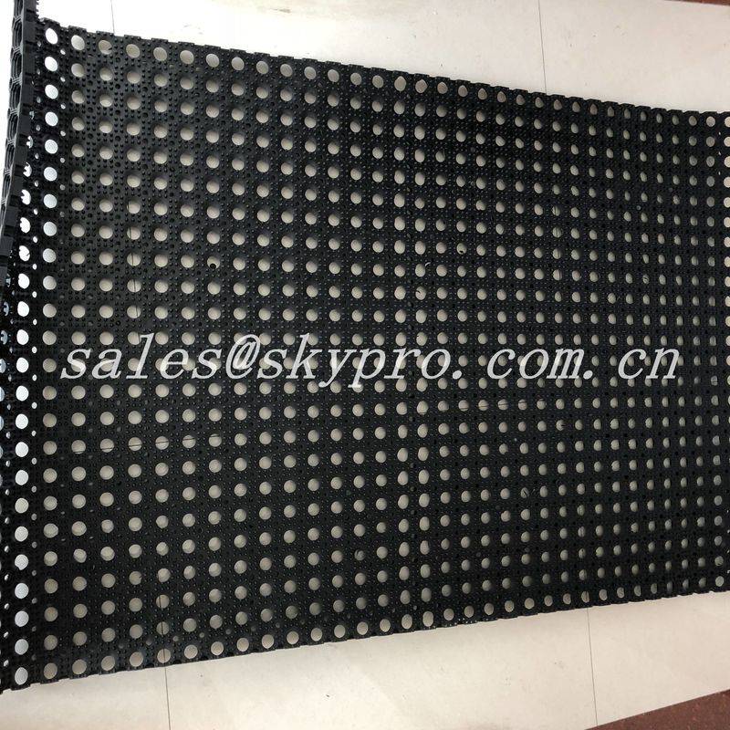 2020 China New Design Foam Rubber Mat - Black Hole Type Hydrophobic Rubber Mats For Kitchen Workshop – Skypro