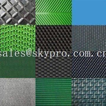 Factory Cheap Hot Rubber Belting – light weight embossed grip top transfer PVC Conveyor Belt Flat Structure – Skypro