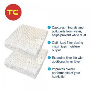 Humidifier Filters Replacement Suitable for Duracraft DH831 DH4C DH83 DH-831 DH-4C DH-83 Humidifiers Accessory