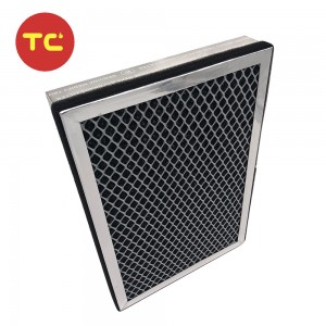 High Efficiency H13 True Air Purifier Filter & Activated Carbon Filter Element Replacement For Medify Ma-25 Air Purifier Parts