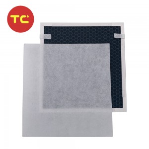 H13 HEPA Filter and Activated Carbon Filter with Pre Filter Replacement for Levoit Vital 100 Air Purifiers Parts 100-RF