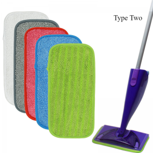 Microfiber Reusable Mop Pads Compatible with Swiffer WetJet Mops Floor Cleaning Mop Head Pads Work Wet and Dry