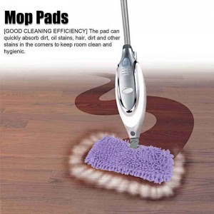 Mop Replacement Pads Soft Microfiber Mop Cloth Accessory Fit for Shark S3601 S3501 Purple Steam Press Iron