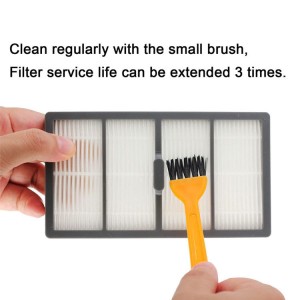 Main Roller Brush Side Brush Filter Replacement Combo for iRobot Roombas s9 (9150) s9+ s9 plus (9550) s Series Vacuum Cleaner