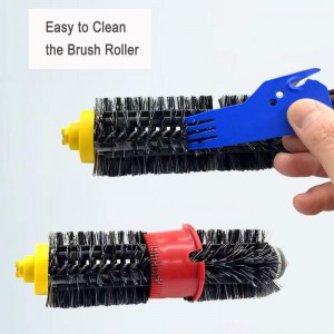Side Main Roller Brush Filter Wheel Tires Replacement Part for iRobot Roombas 500 600 Series 670 671 675 677 690 692 694 650 665