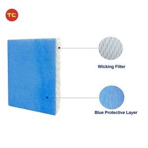 Factory Price Humidifier Replacement Filter T for Honeywell HEV615 and HEV620 Humidifier Wicks Compatible with Part # HFT600