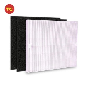 Air Purifier HEPA Filter & Activated Carbon Filter Replacement for Coway Air Purifier AP-1512HH and Airmega 200M Part 3304899