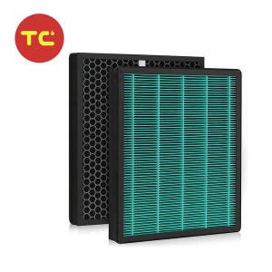 High-Quality Air Filter For Home Purifier Suppliers –  True H13 HEPA Air Purifier Replacement Filter with Activated Carbon Compatible with Coway AP-2318P Replacement  – Tongchang