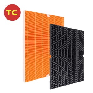 H13 Grade True HEPA Air Purifier Filter Fit for Winix C555 Air Purifier Replacement 116131 Parts