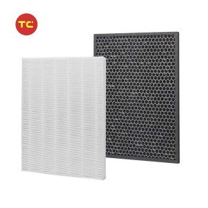 True H13 HEPA Filter Set Replacement for Winix HR900 Air Purifier Ultimate Pet Part# 1712-0093-00 / Filter T and 1712-0094-00 / Filter U
