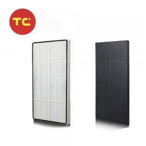 HEPA Honeycomb Activated Carbon Filter Fit for Amway 101076CH Air Purifier