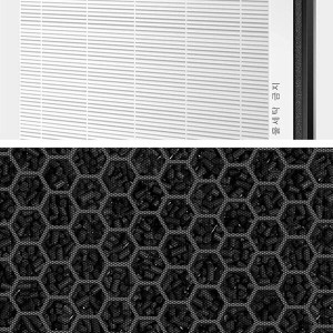 True H13 HEPA Air Purifier Filter and Activated Carbon Composite Filter Fit for Samsung AX60M5051WS AX5500