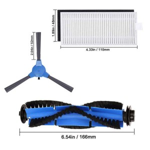 Main Side Brush & Filter Parts Accessories Kit for Eufy RoboVac 11S 12 30C 15T 15C 35C Robotic Vacuum Cleaner