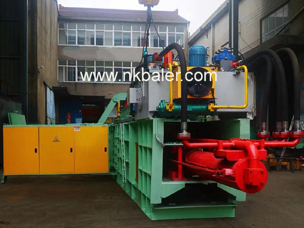Large-Scale Fully Automatic Waste Paper Baling Machine