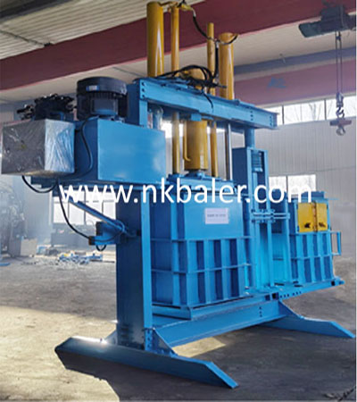Swivel Twin-chamber Baler For Used Clothes
