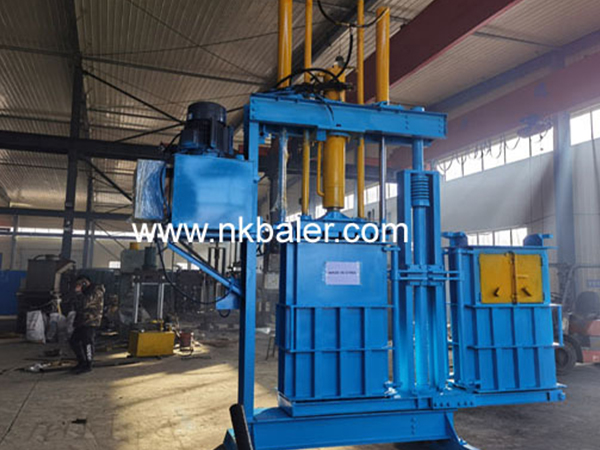NK-T60L Lifting Chamber Baling Press Machine
