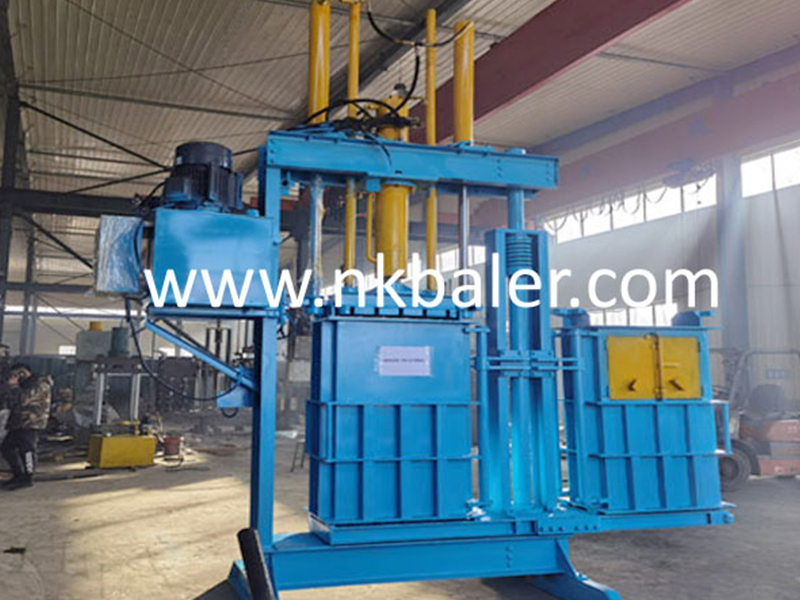 Weight Baler Machine Used Clothes Baling Press