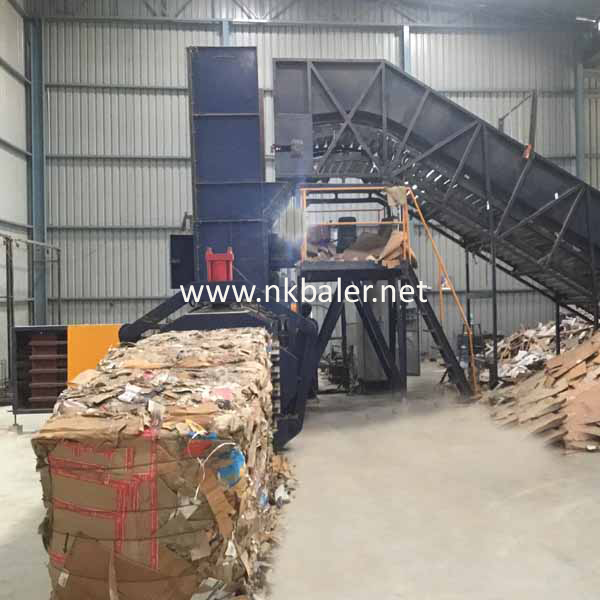 Waste paper packing machine Hydraulic system design