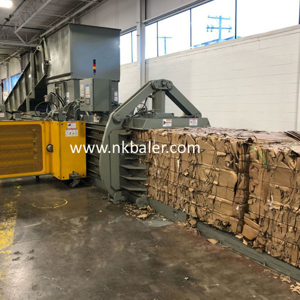 The factors that affect efficiency of the automatic waste plastic baler?