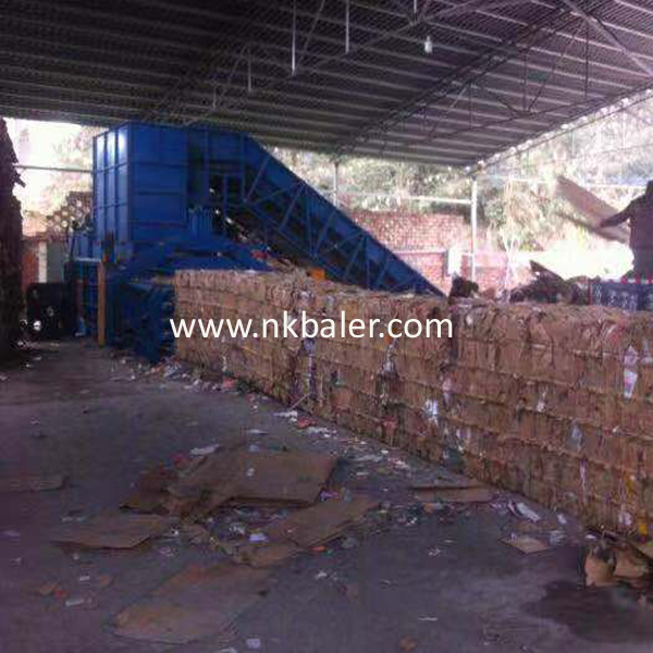 Automatic horizontal waste paper shell baler Technical issue