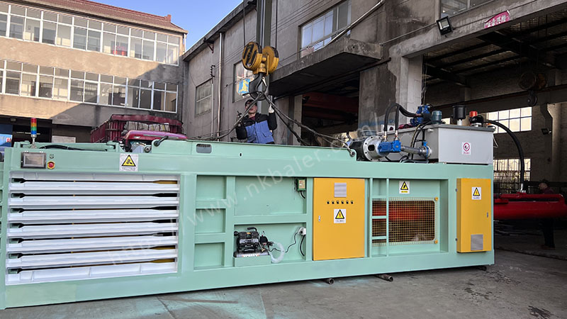Automatic Baler For Cardboard