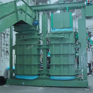 Used Textiles Baler Machine(Belt Conveyors)