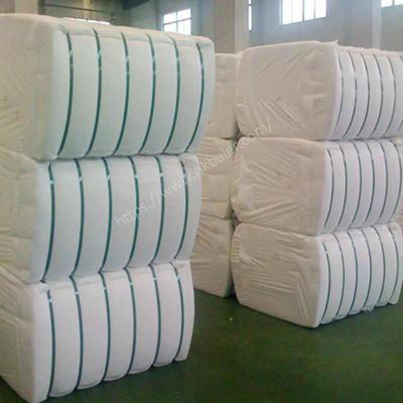 Máquina empacadora téxtil usada (cintas transportadoras)