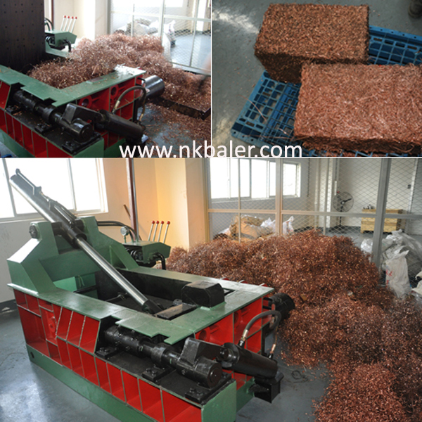 Excellent performance of iron filings briquetting machine