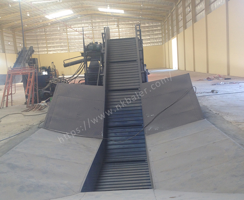 Horizontal Waste Paper Hydraulic Compactor