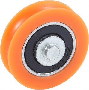 U V Belt Groove Hanging Roller/Sliding Door Pulley/Small Plastic Nylon Wheels with Bearings