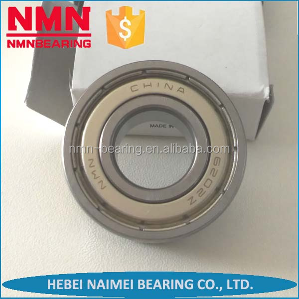 stainless steel carbon steel radial ball bearing 6202 35x16x11 bearing