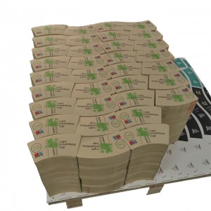 Dodavatel OEM/ODM Nejprodávanější Kávový papírový kelímek Zvlnění Suroviny pro papírové kelímky