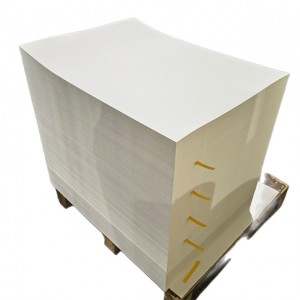 Factory Wholesale Paper Cup Raw Materials Pe Coated Paper Sheet