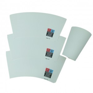 OEM/ODM rūpnīcas papīra glāze izejmateriālu rūpnīcas griezuma papīra glāze ventilators, iespiests ventilators