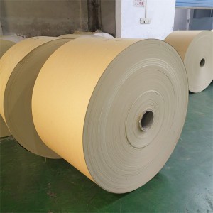 Tovarniški veleprodajni zvitek kraft papirja za papirnate skodelice