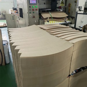 Personnaliser la matière première Kraft pour les gobelets en papier