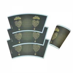 ປັບແຕ່ງ App Paper Cup Fan Food Grade Pe Coated Paper Cup Material