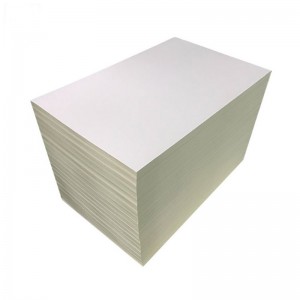 papier couché pe en feuille de matière première pour gobelets en papier
