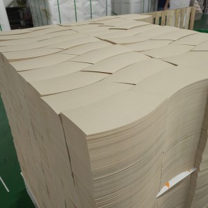 Personlige produkter 150GSM-340GSM Tilpasset utskrift Tilpasset utstanset enkelt/dobbelt PE-belagt PLA-belagt papirkopp Råmateriale Papirkoppvifter